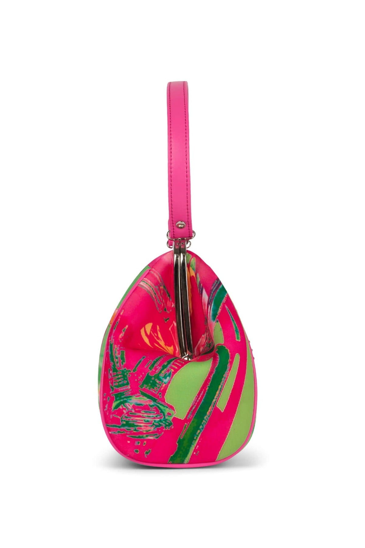 BEEP-BEEP Jeffrey Campbell Clutch Green Bad Girl Combo 