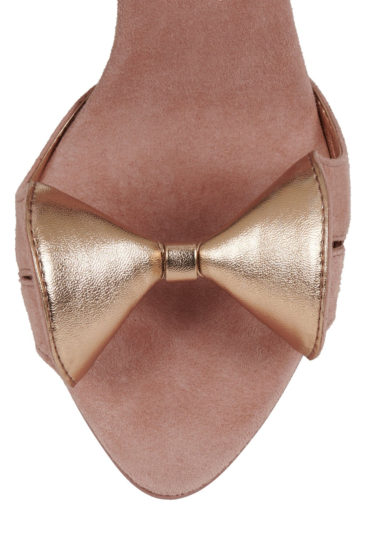 BELLISSIMA Heeled Sandal Pink Suede Rose Gold
