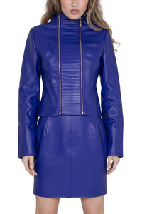 BERGHAIN Jeffrey Campbell Jacket Indigo