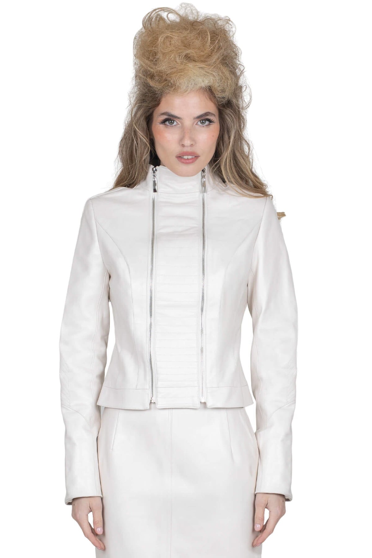 BERGHAIN Jeffrey Campbell Jacket White