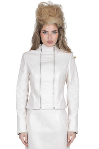BERGHAIN Jeffrey Campbell Jacket White