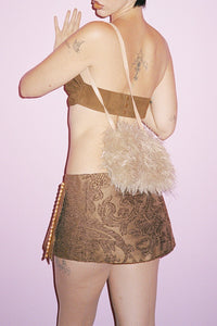 BESTOWED-F Jeffrey Campbell Shoulder Bag Wheat