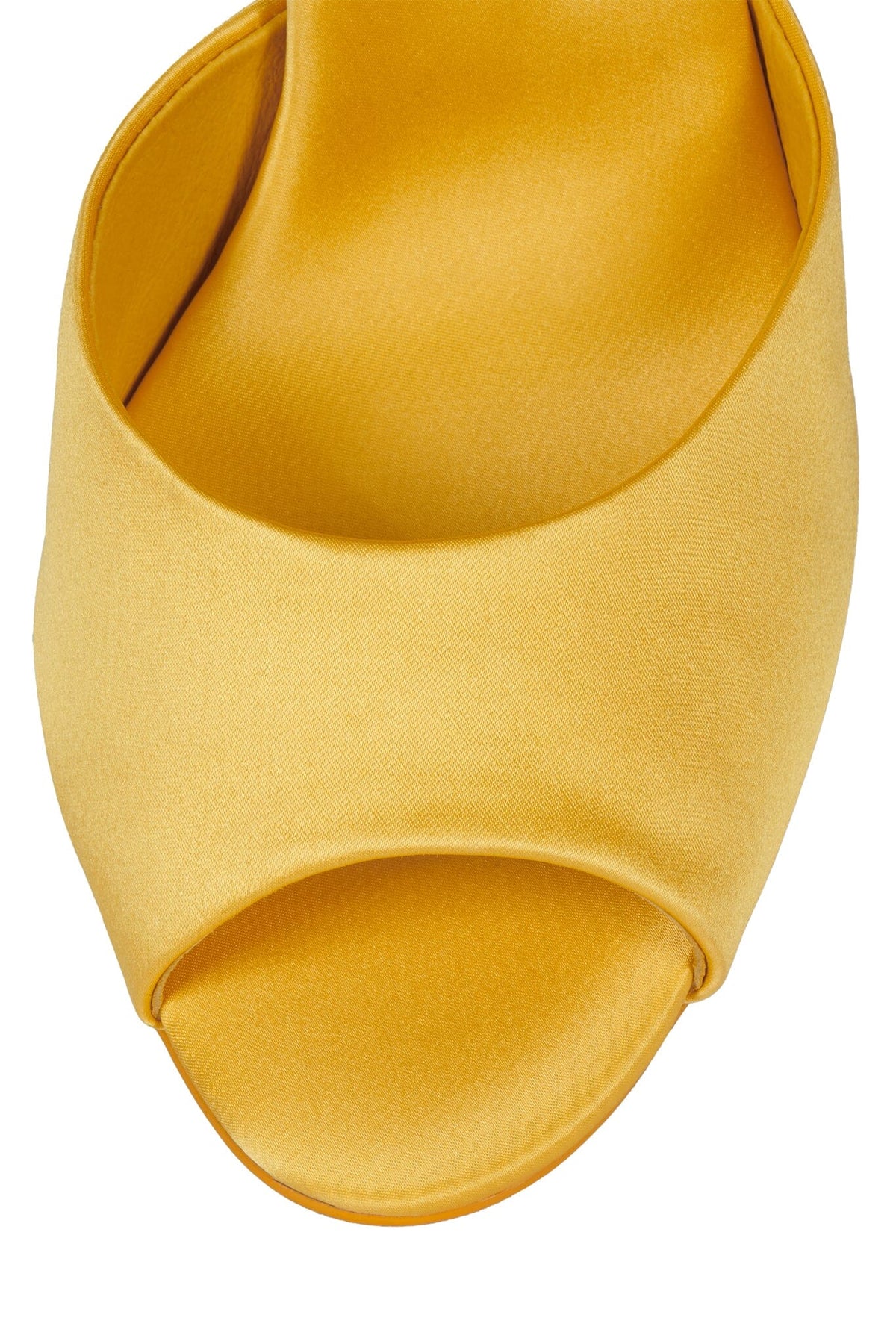 BIENVENIDO Heeled Sandal Yellow Silk