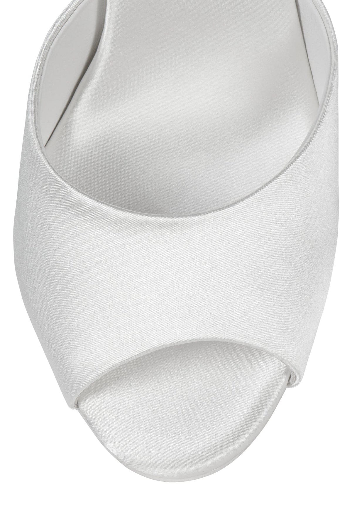 BIENVENIDO Heeled Sandal White Satin