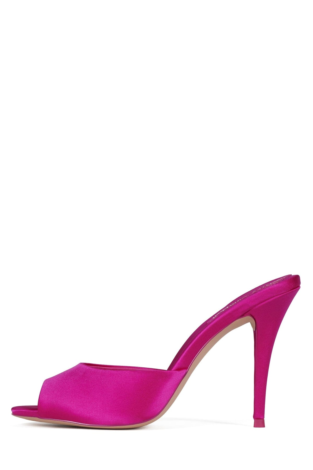 BIENVENIDO Heeled Sandal Fuchsia Silk
