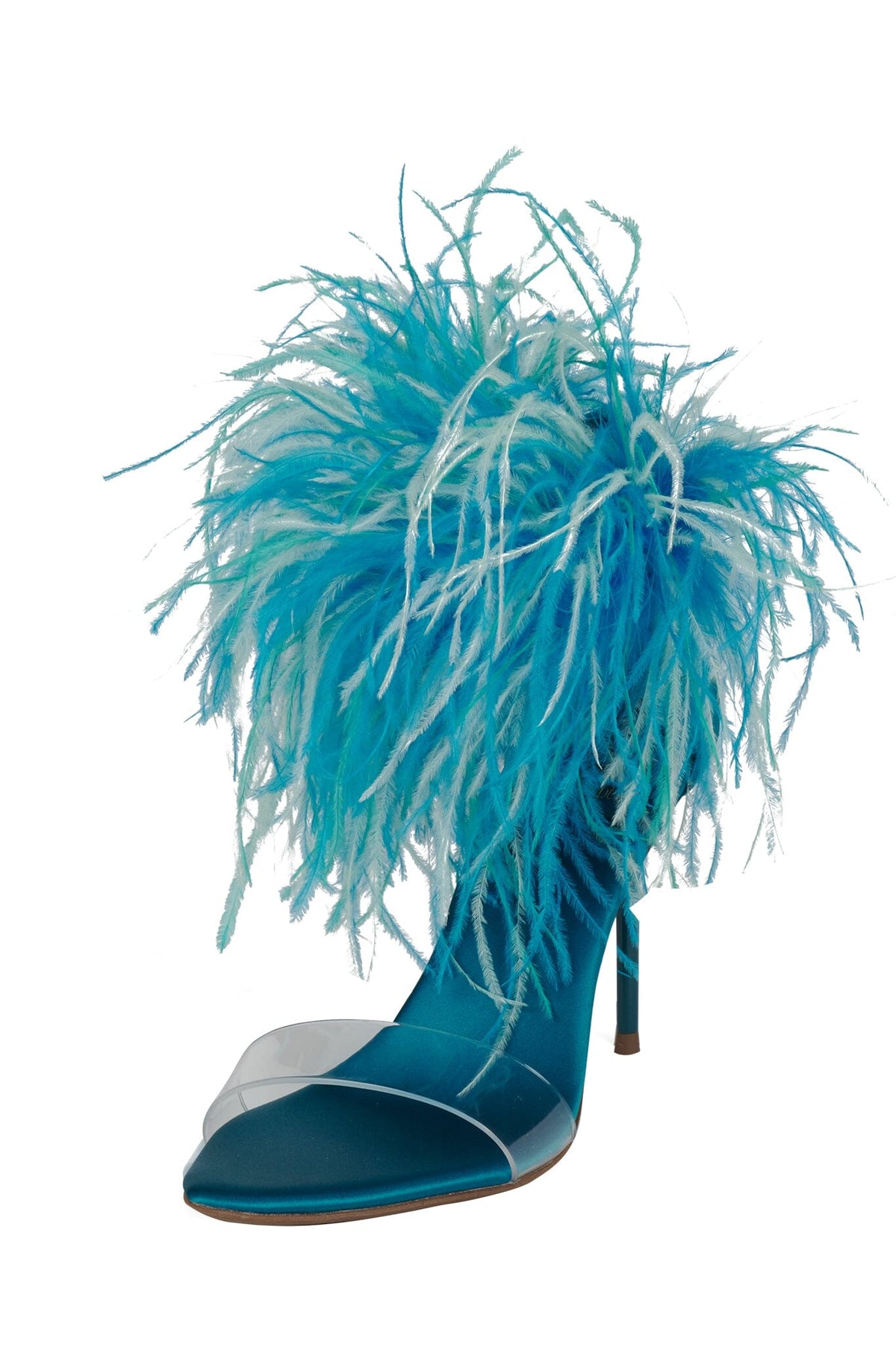 BIENVENUE Turquoise Satin Combo _hover