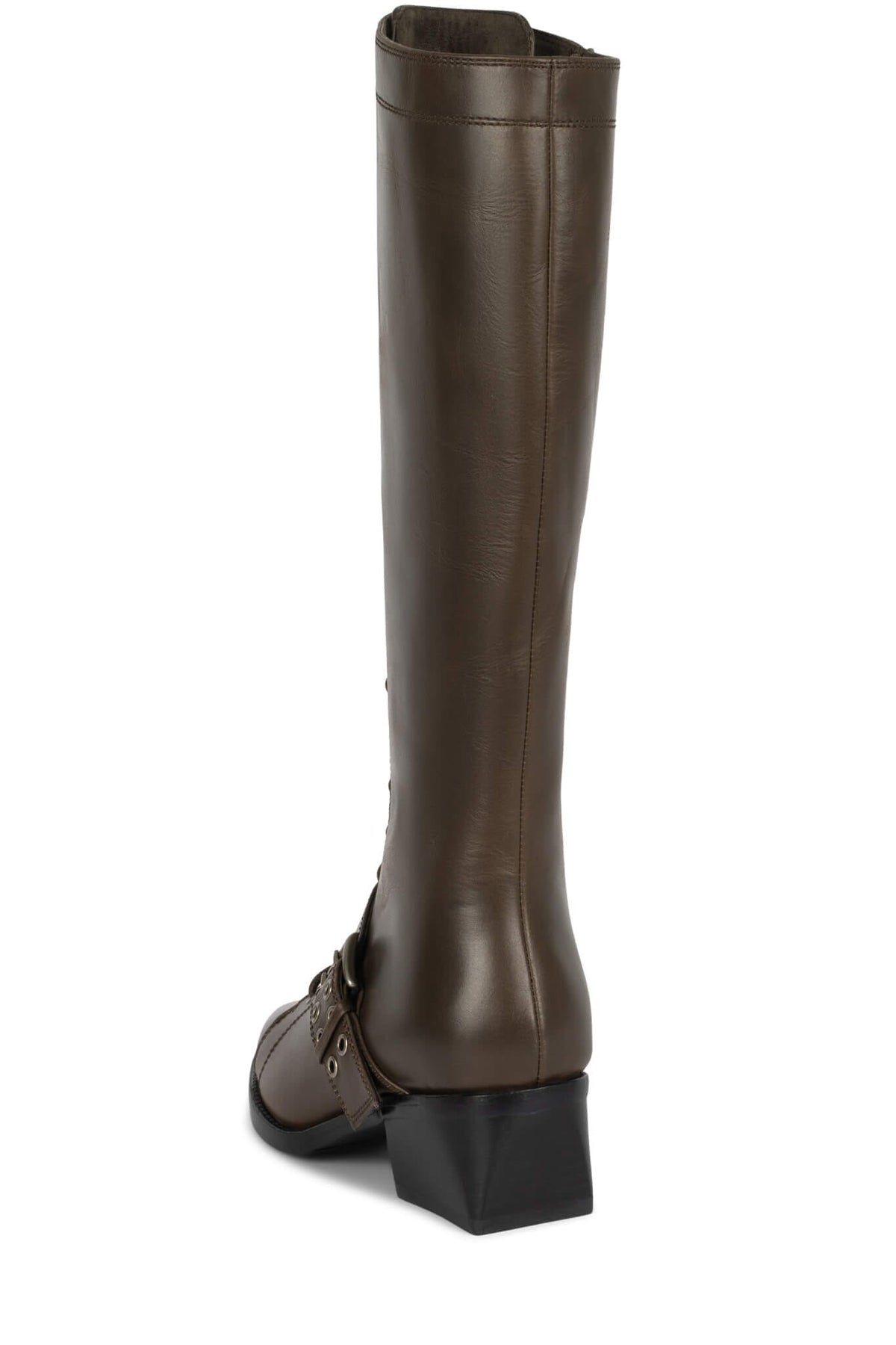 BIOME Jeffrey Campbell Knee-High Boot Grey Pewter