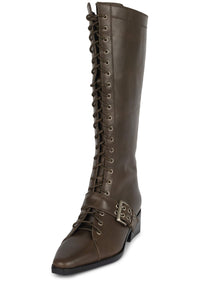 BIOME Jeffrey Campbell Knee-High Boot Grey Pewter
_hover