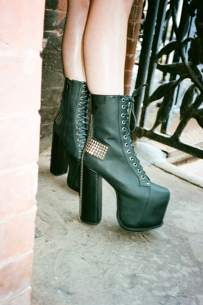BL-CROSS Jeffrey Campbell Platform Boots - Main Image