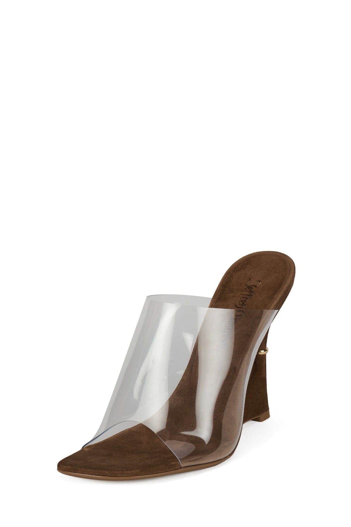 BOOYAH Jeffrey Campbell Wedge Tan Suede _hover
