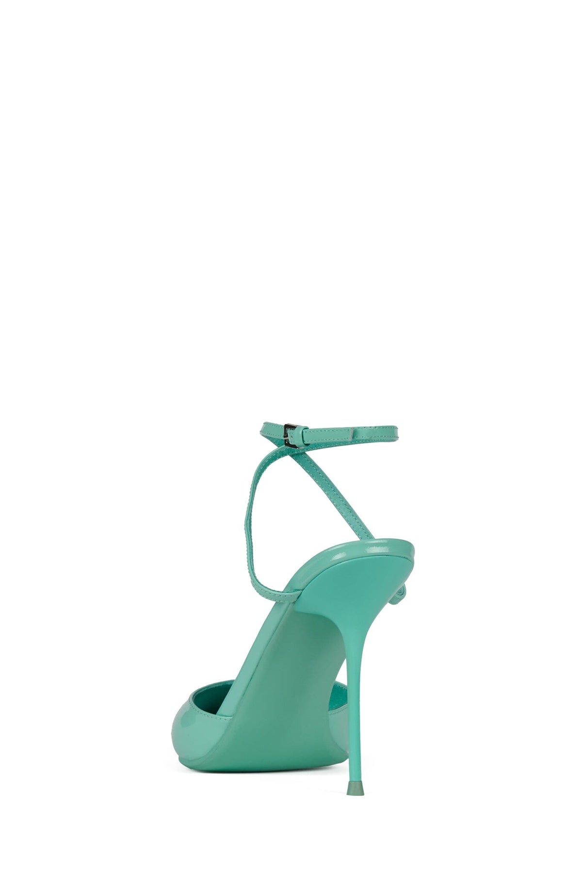 BORDEAUX Jeffrey Campbell Slingback Heel Mint Patent