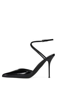 BORDEAUX Jeffrey Campbell Heeled Sandal Black