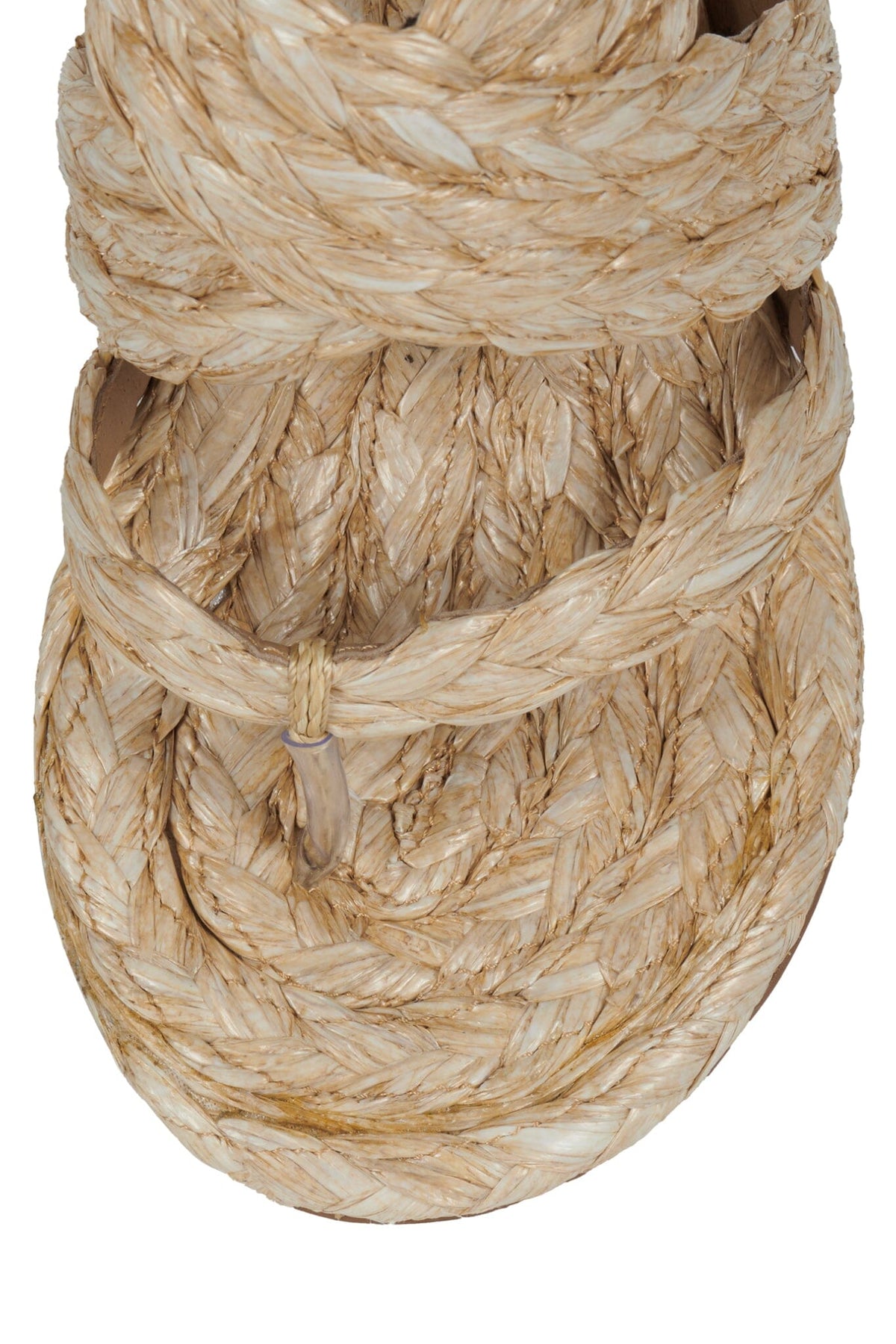 BOREAL Jeffrey Campbell White Tan Raffia