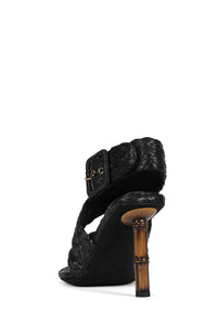 BOREAL Jeffrey Campbell Black Raffia
