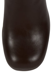 BRATTY-K Jeffrey Campbell Knee-High Boot Coffee Stretch