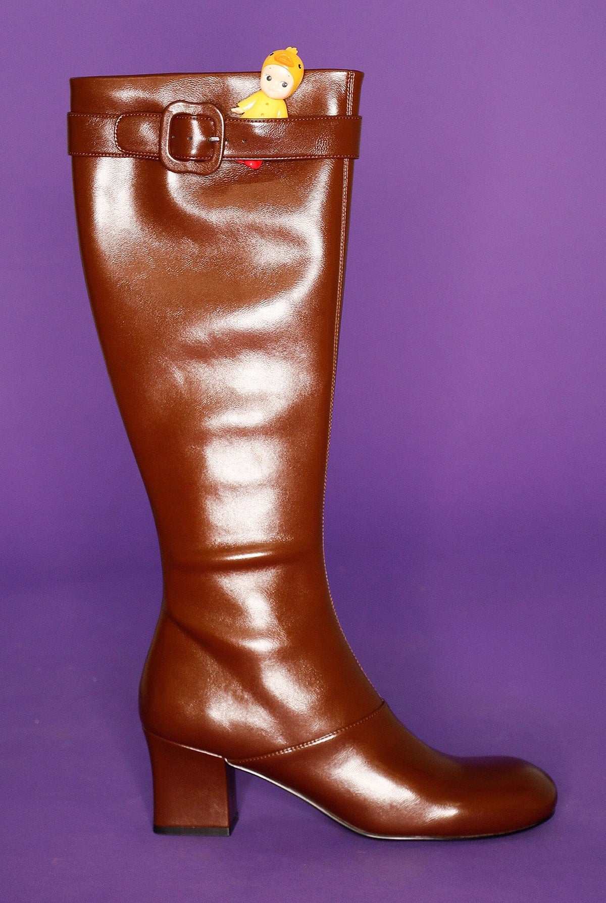 BRATTY Jeffrey Campbell Heeled Boot Espresso