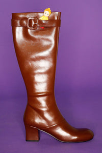 BRATTY Jeffrey Campbell Heeled Boot Espresso