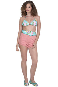 BRIA-SEQ Jeffrey Campbell Belt Blue Combo