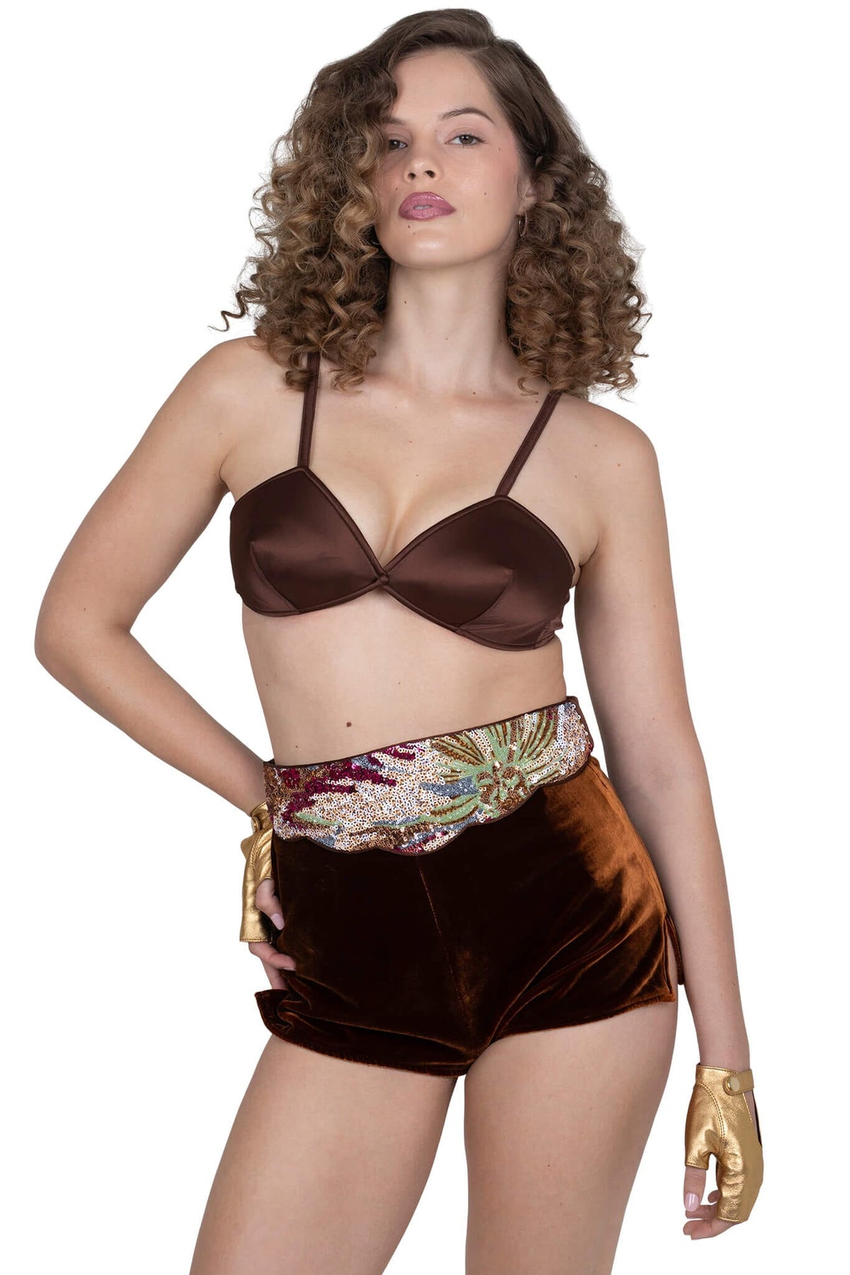 BRIA-SEQ Jeffrey Campbell Belt Brown Combo 
