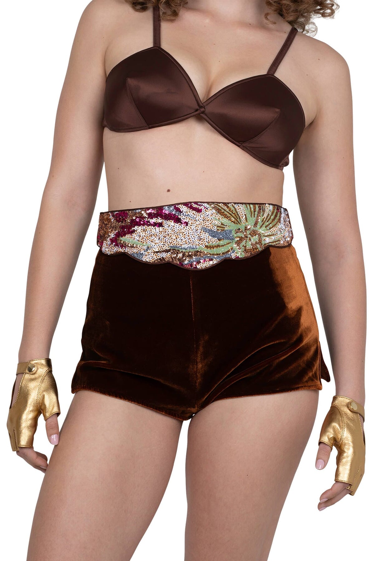 BRIA-SEQ Jeffrey Campbell Belt Brown Combo 