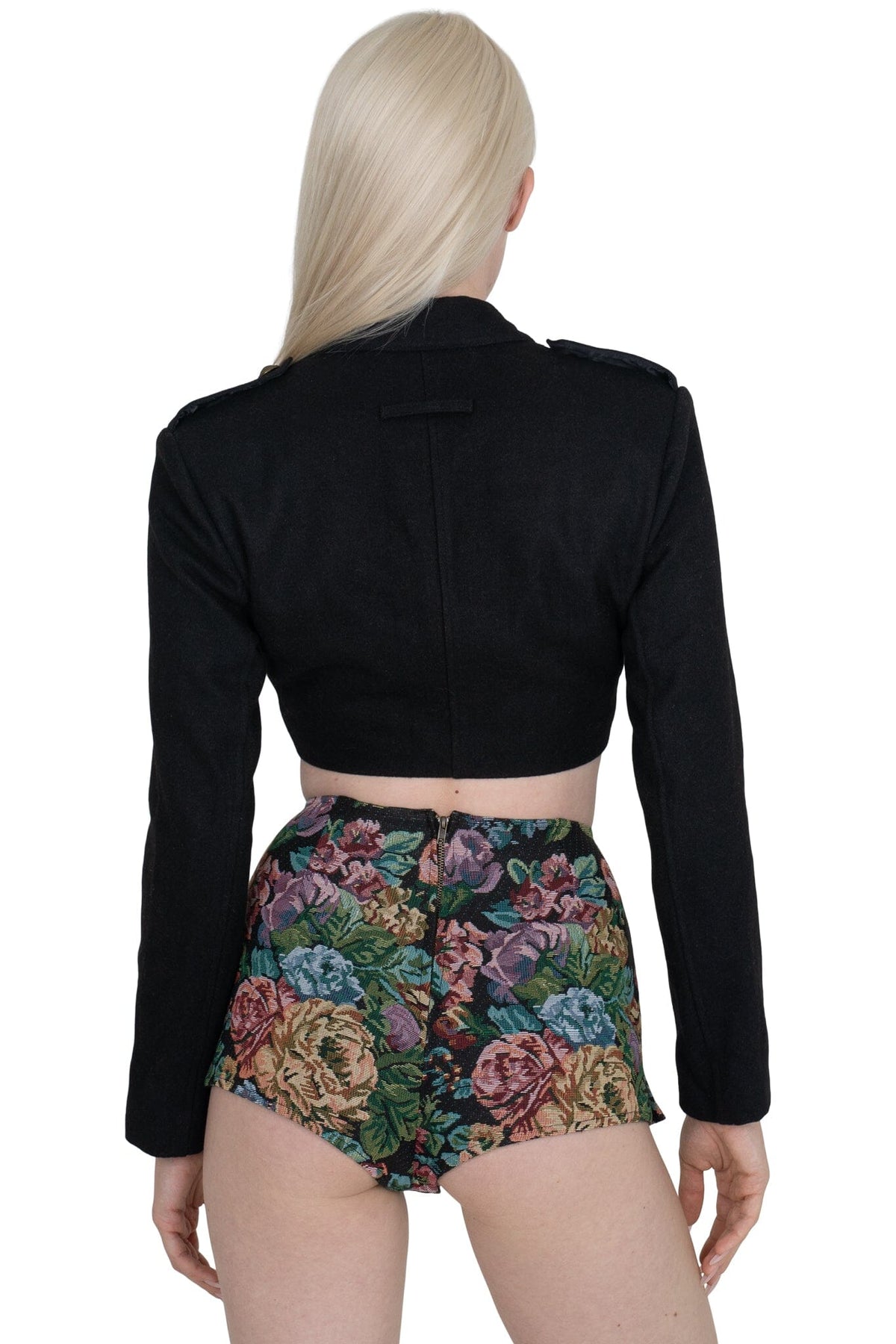 BRIGADIER Jacket Black Tweed