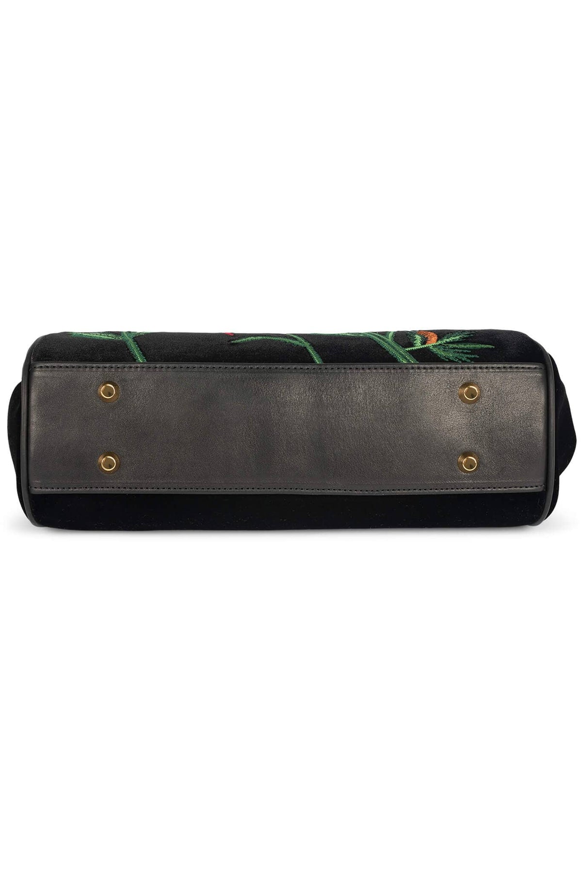 BRODERIE Jeffrey Campbell Handbags Black Velvet Floral Multi