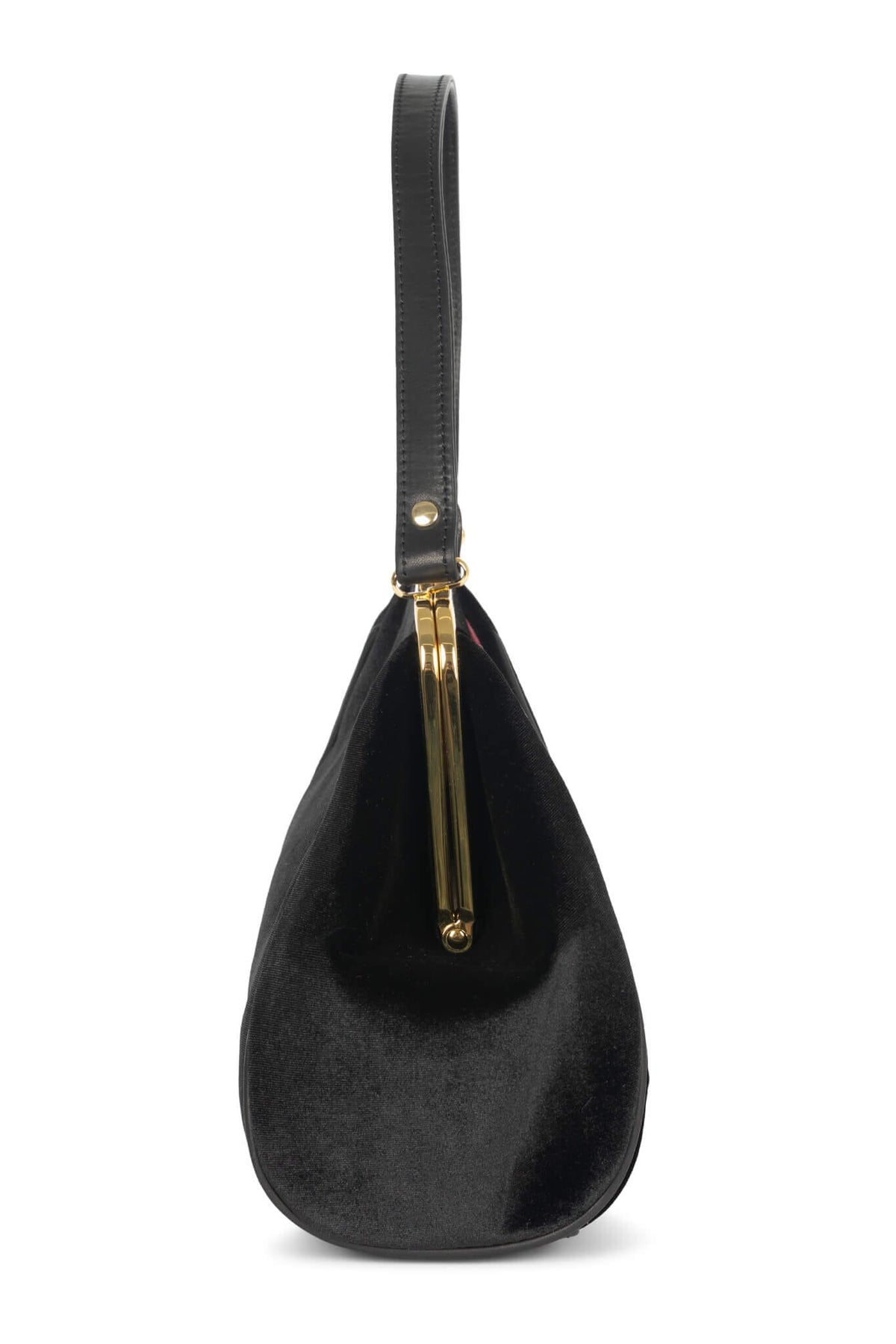 BRODERIE Jeffrey Campbell Handbags Black Velvet Floral Multi