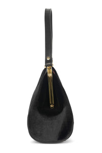 BRODERIE Jeffrey Campbell Handbags Black Velvet Floral Multi