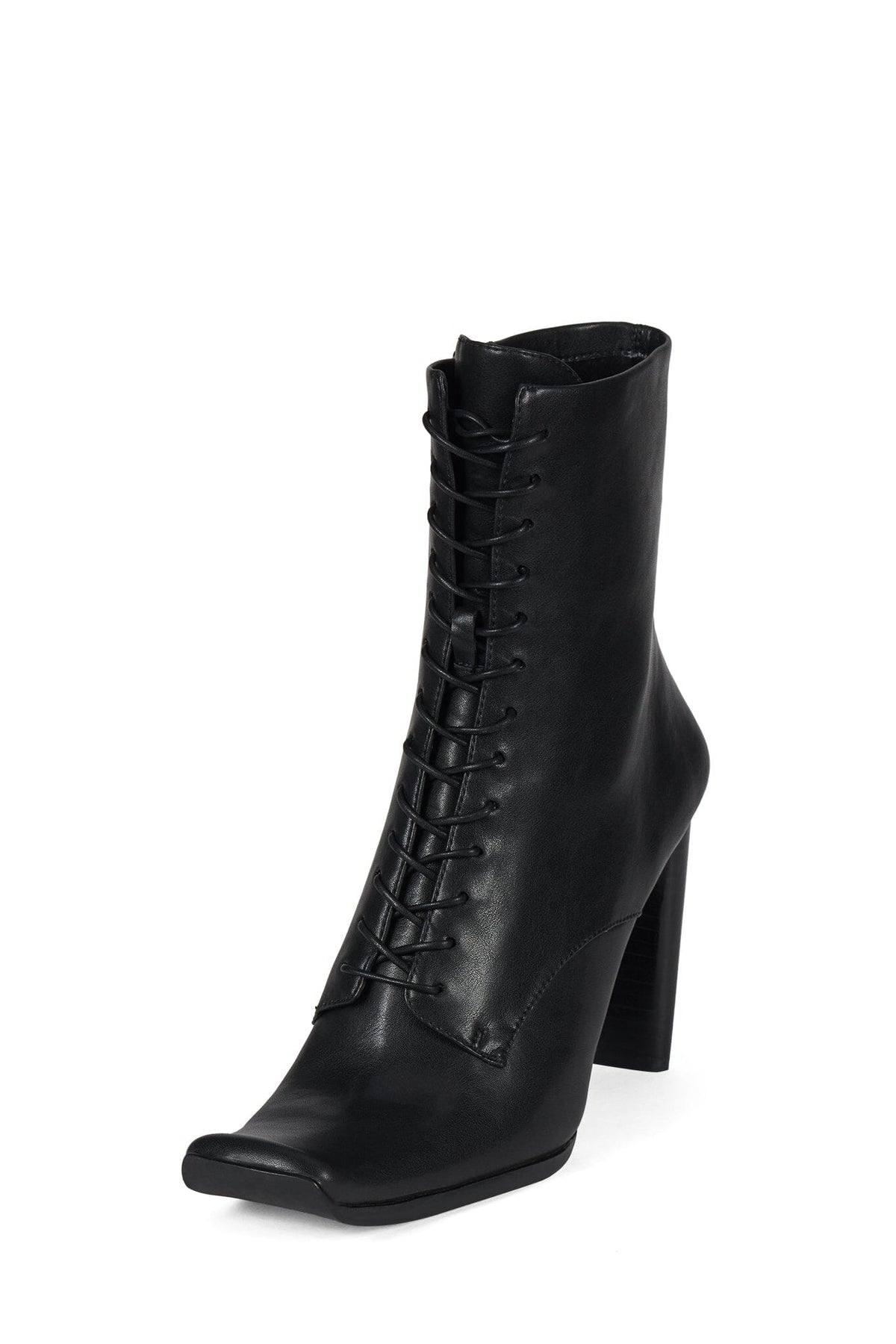 BRUX Heeled Ankle Boot Black _hover