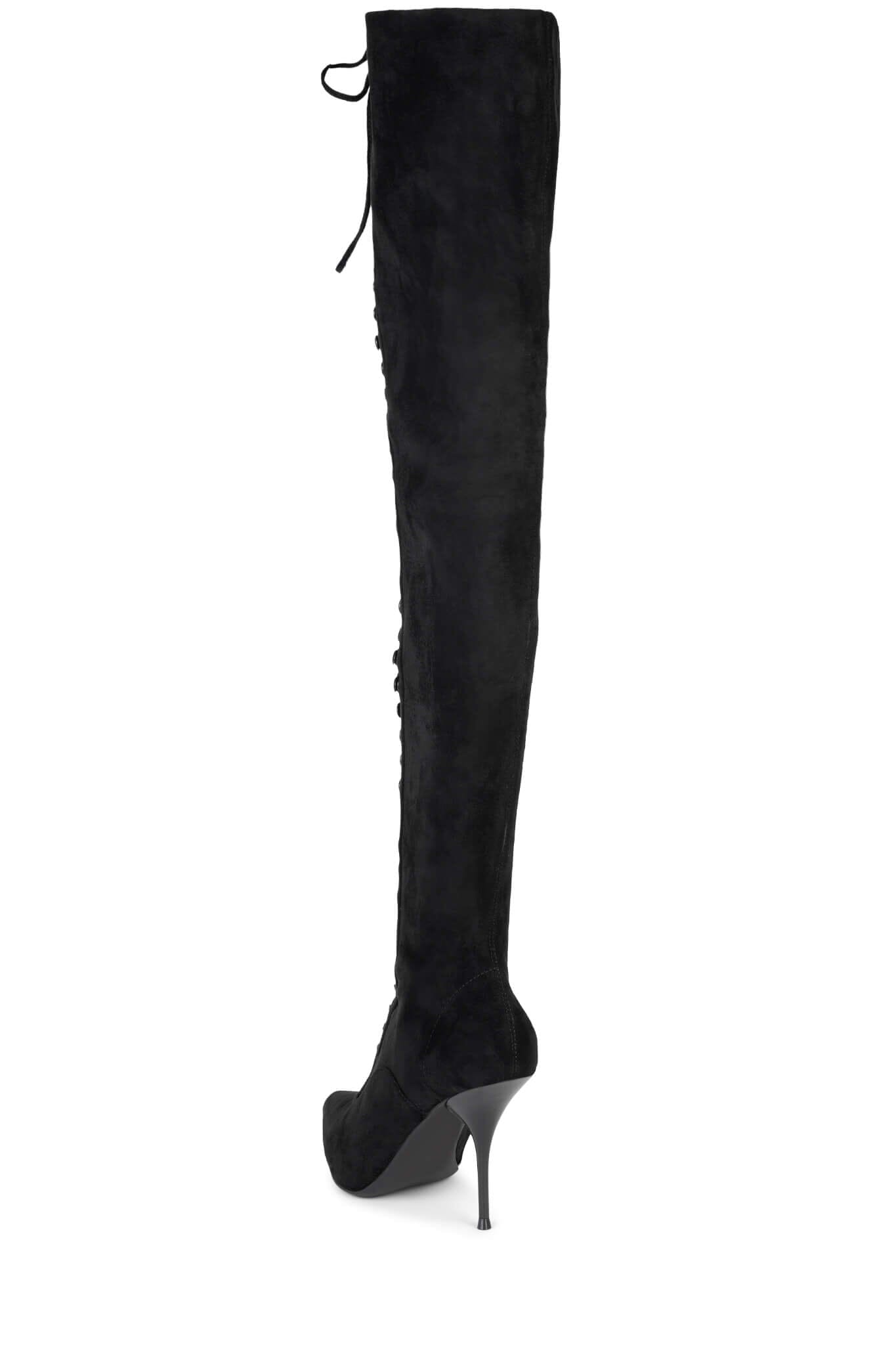 Jeffrey campbell chain thigh high store boots