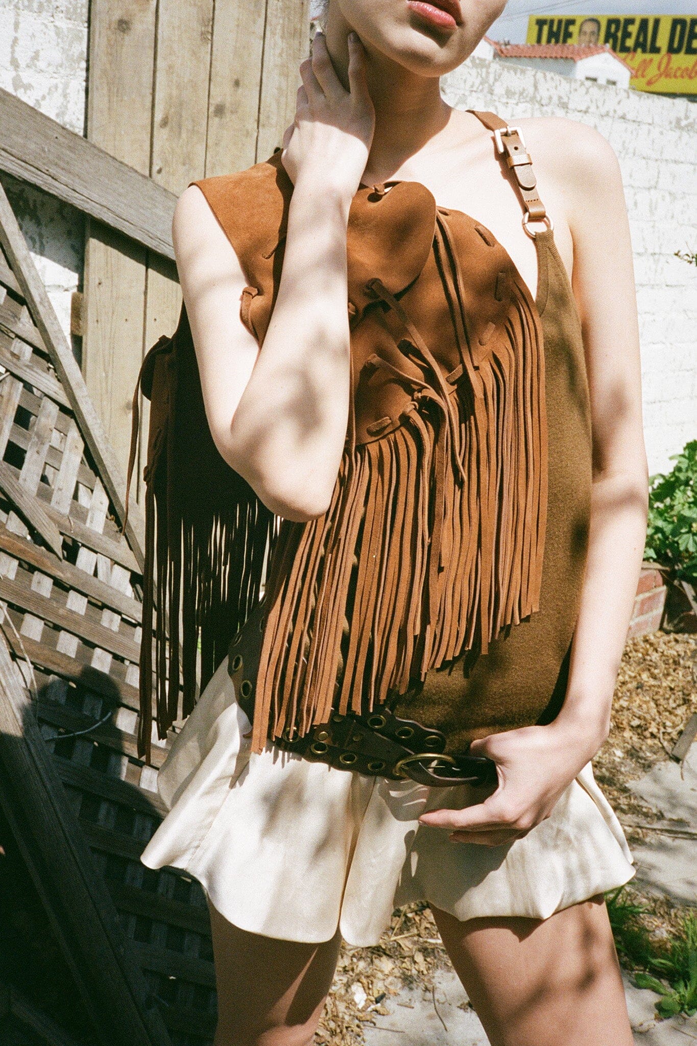 BURRO Jeffrey Campbell Fringe Bag