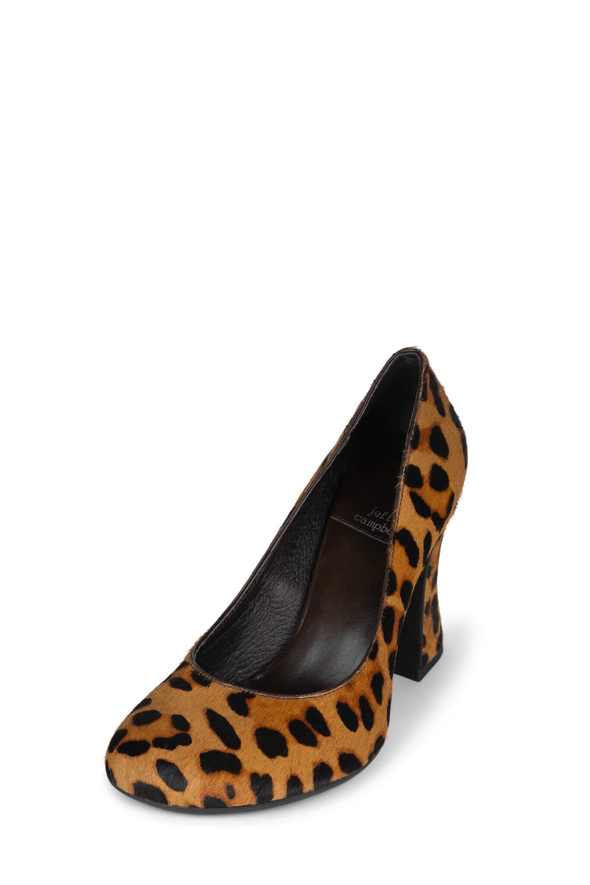 BUXOM-F Jeffrey Campbell Pump Tan Brown Cheetah