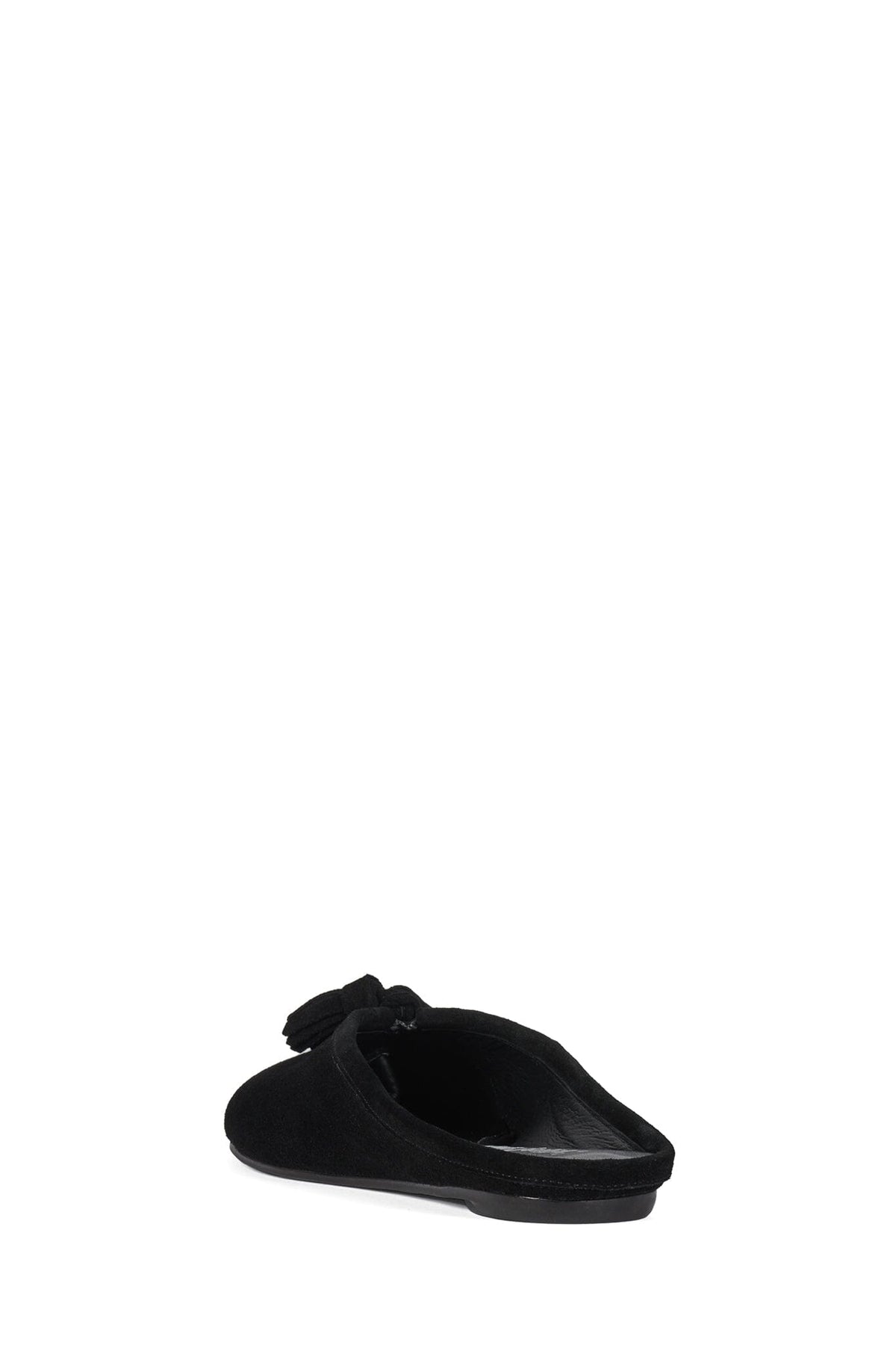 CABAL-T Flat Mule Black Suede