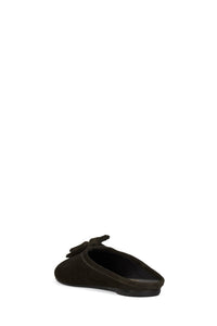 CABAL-T Flat Mule Brown Suede
