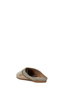 CABAL Flat Mule Clear Beige Combo