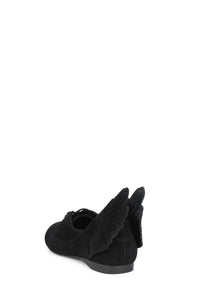 CADUCEUS Black Suede 