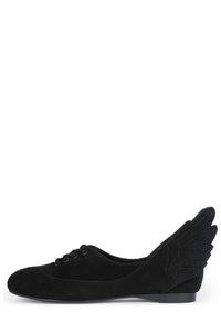 CADUCEUS Black Suede 