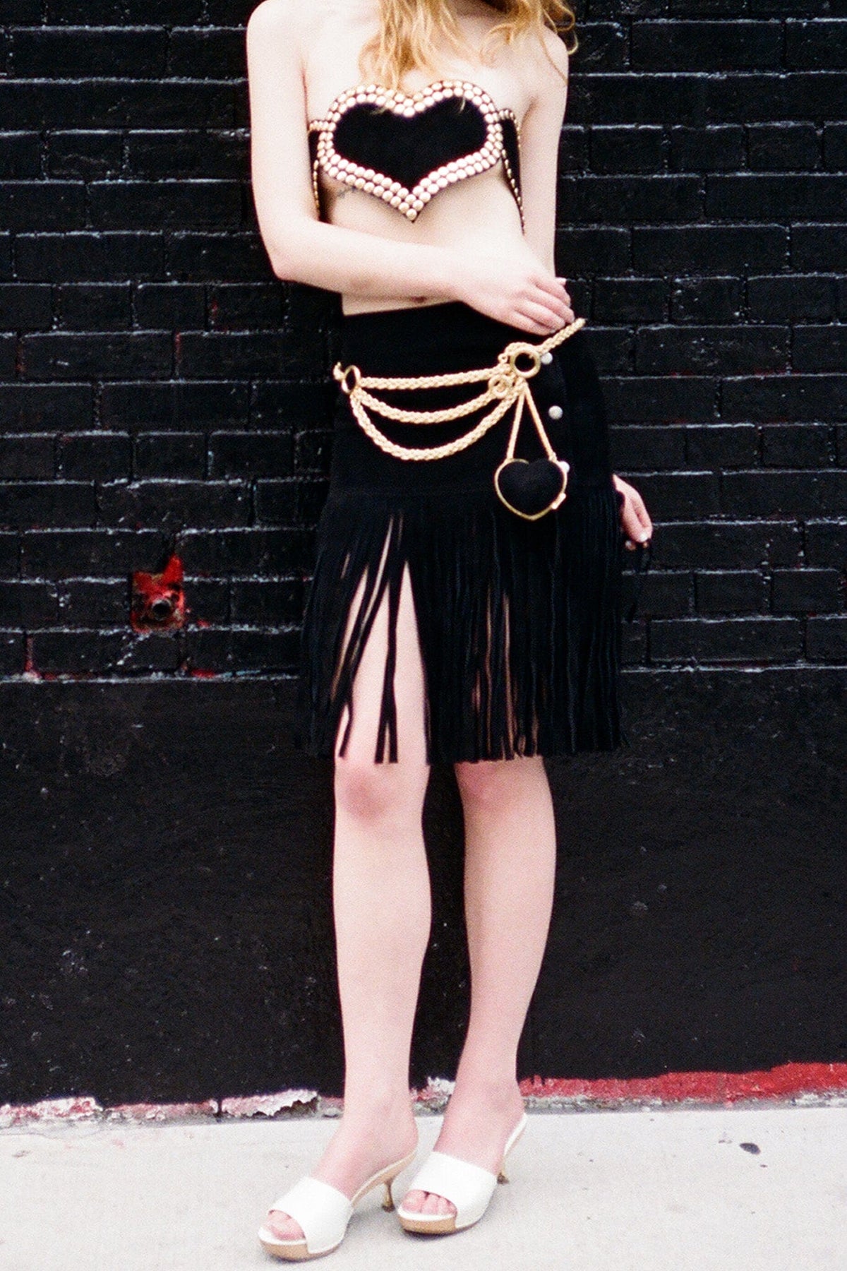 CAMMIE Jeffrey Campbell Platform Sandal White Patent