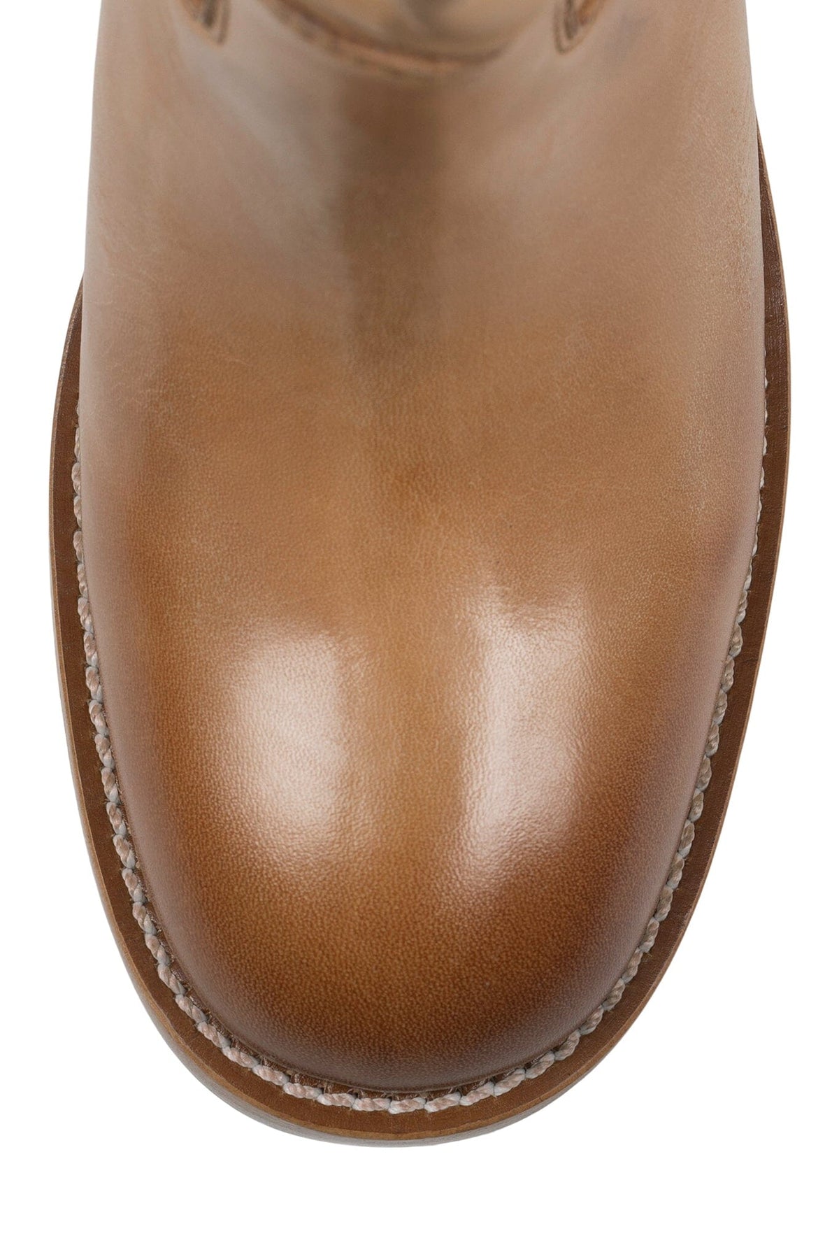 CAMPING Jeffrey Campbell Knee-High Boot Natural Ruboff 