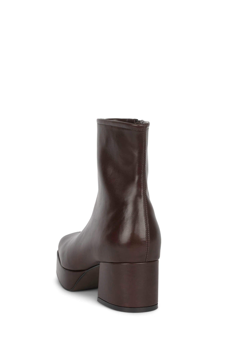 CAPACITY-2 Jeffrey Campbell Ankle Boot Dark Brown
