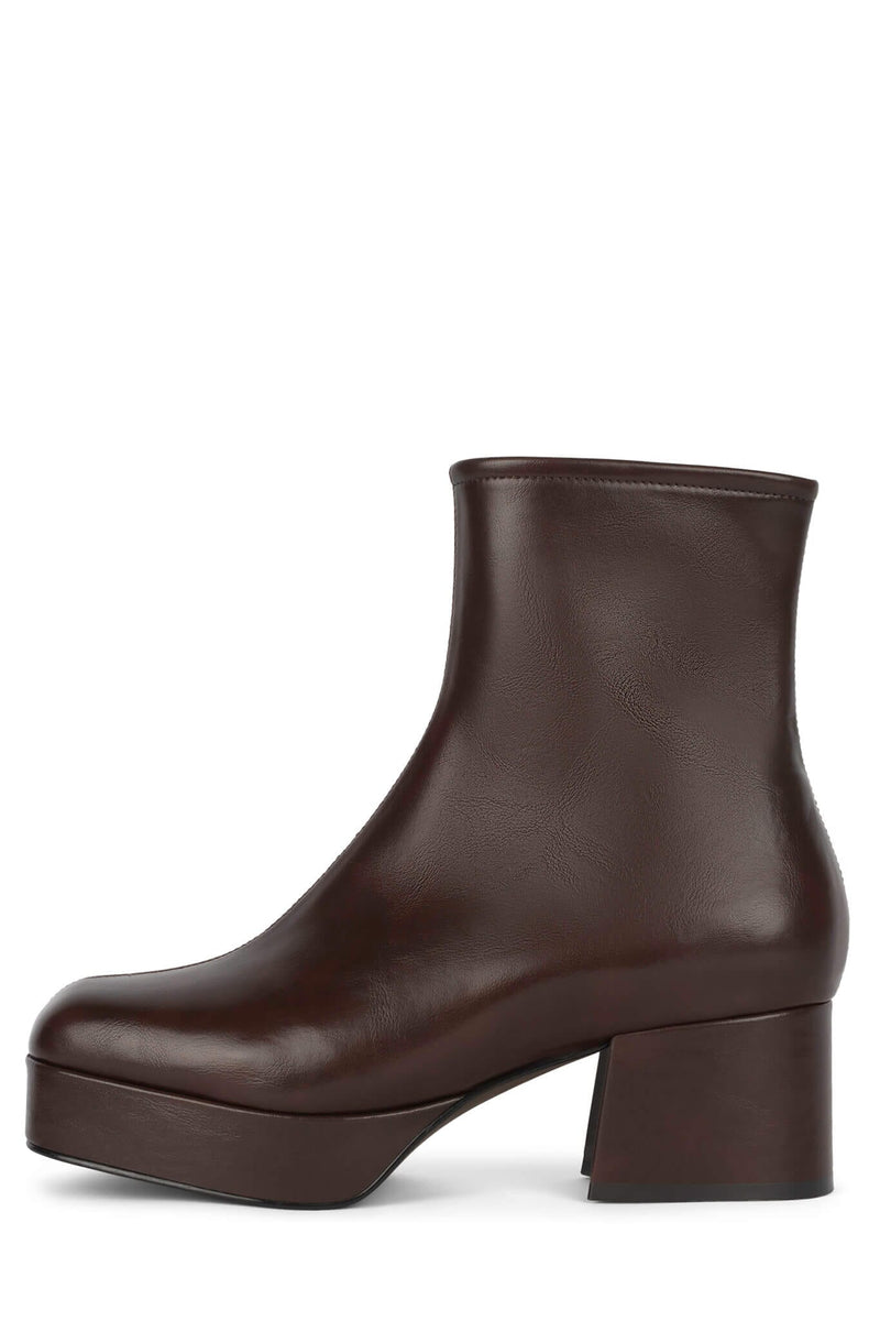 CAPACITY-2 Jeffrey Campbell Ankle Boot Dark Brown