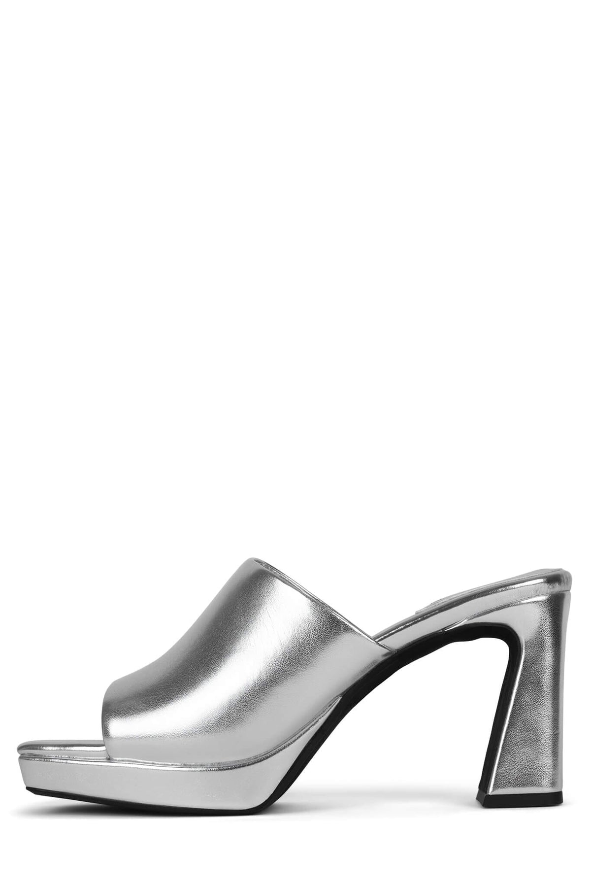 CAVIAR Jeffrey Campbell Platform Sandals Silver