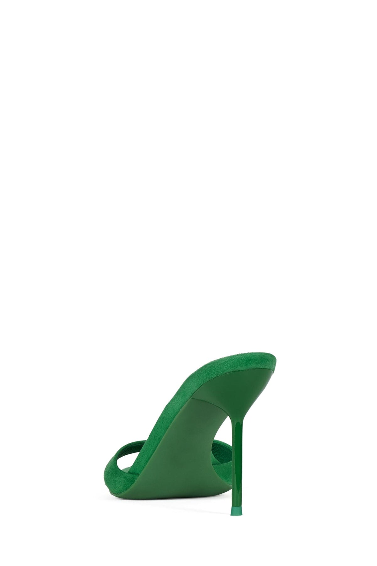 CE-SOIRE-2 Jeffrey Campbell Heeled Sandal Green Suede