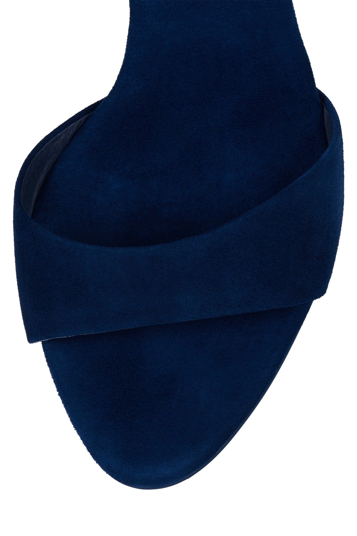CE-SOIRE-2 Jeffrey Campbell Heeled Sandal Blue Suede