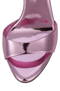 CE-SOIRE-2 Jeffrey Campbell Heeled Sandal Pink Mirror