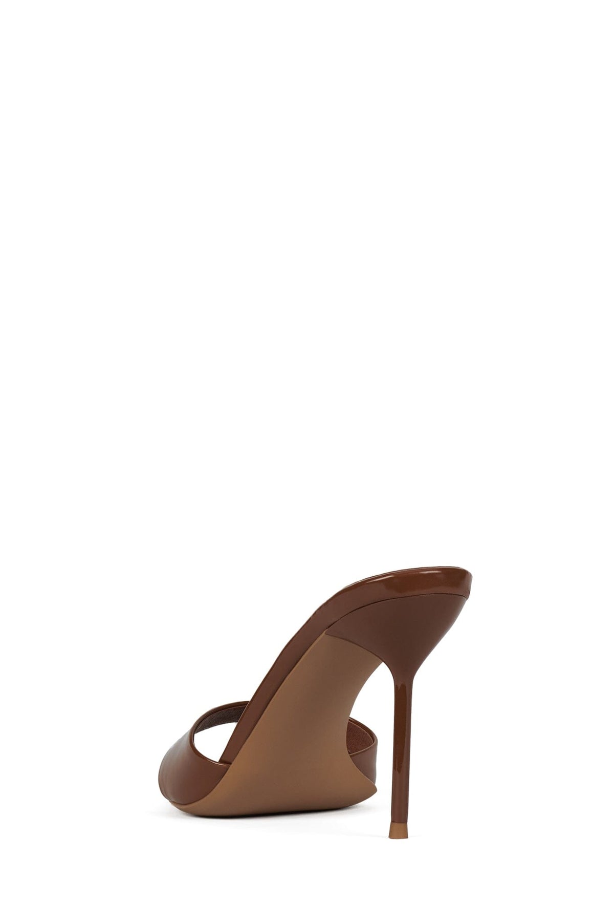 CE-SOIRE Jeffrey Campbell Heeled Sandal Caramel Patent