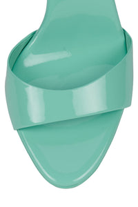 CE-SOIRE Jeffrey Campbell Heeled Sandal Mint Patent