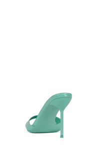 CE-SOIRE Jeffrey Campbell Heeled Sandal Mint Patent
