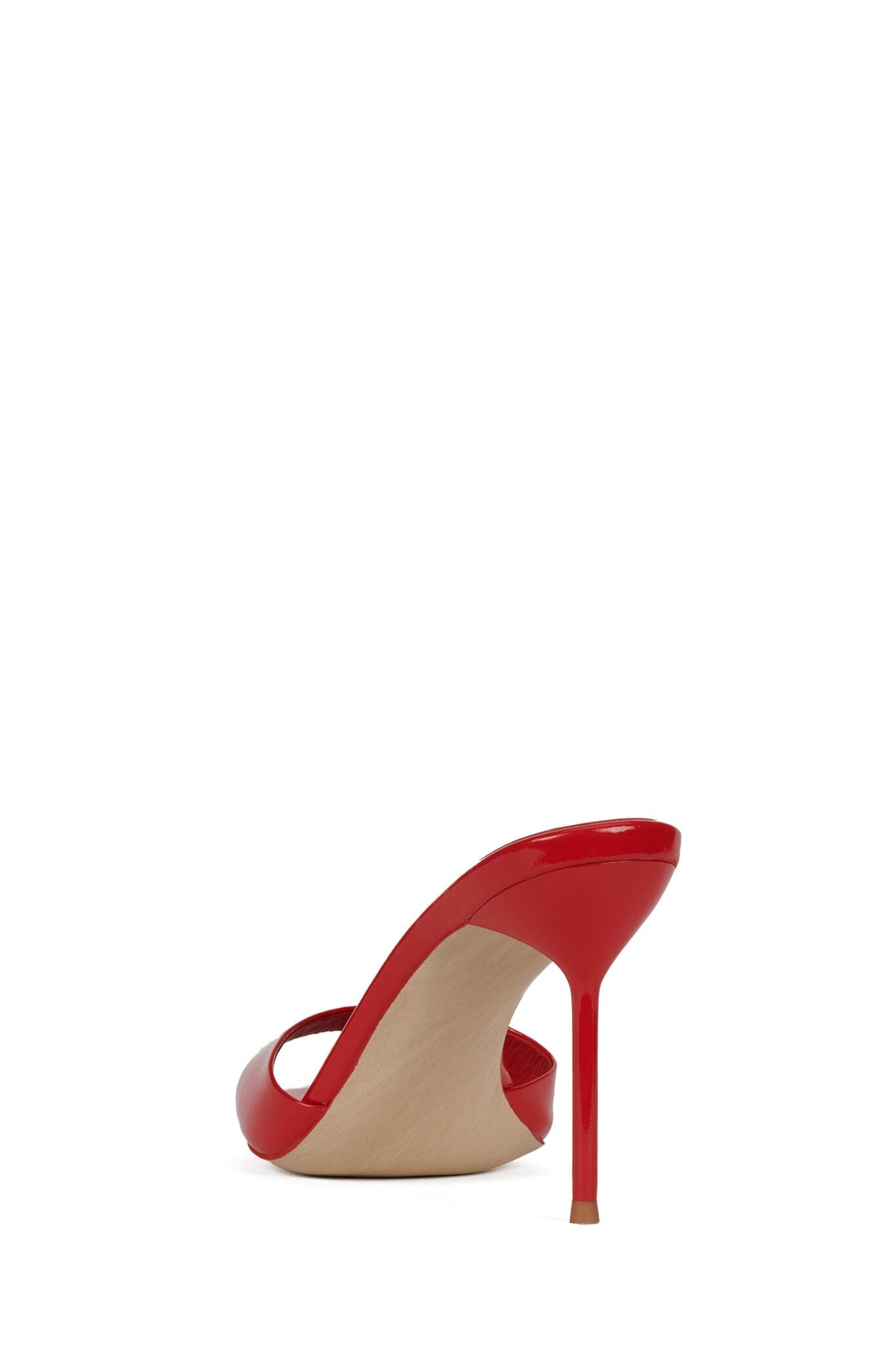 CE-SOIRE Jeffrey Campbell Heeled Sandal Light Red Patent
