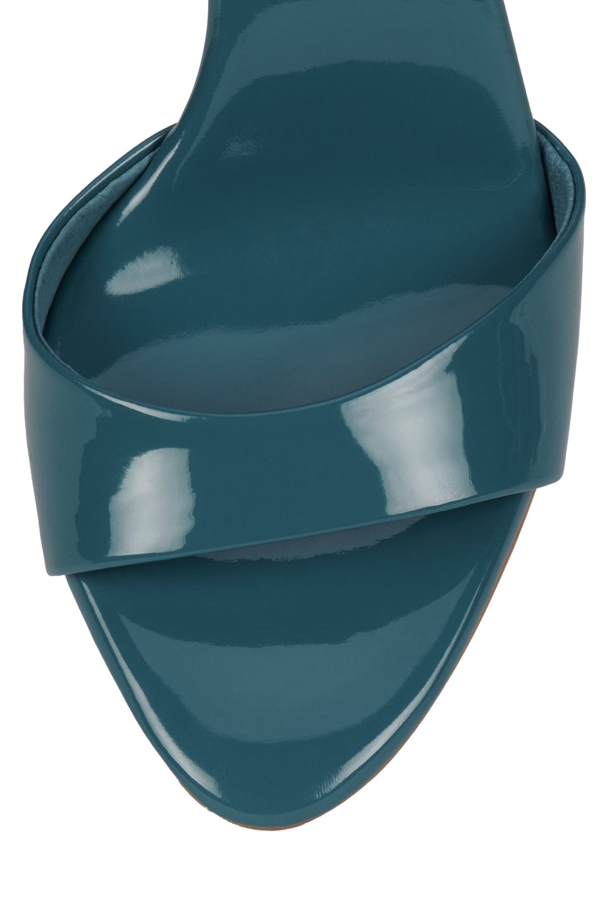 CE-SOIRE Jeffrey Campbell Heeled Sandal Dusty Blue Patent